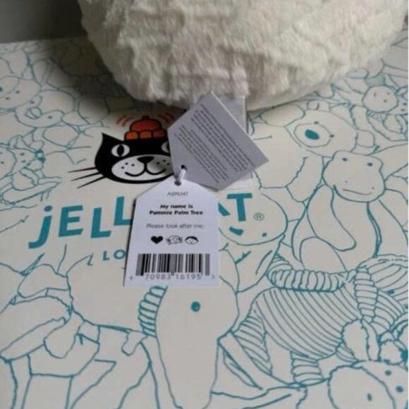 Jellycat Amuseables Pammie Palm Tree NWT - Picture 5 of 5